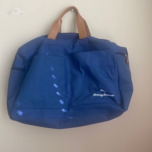 Tommy Bahama Canvas Duffel Bag - Picture 1 of 9